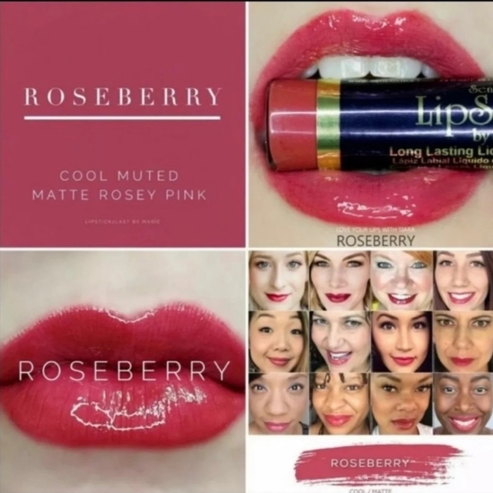 LipSense by Senegence, Shade: Roseberry NWT - Picture 5 of 6